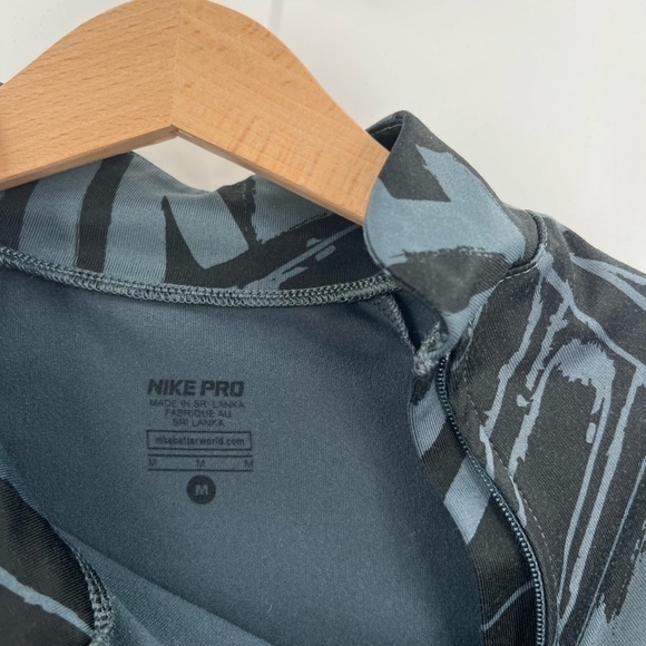 Nike Pro Youth Pullover Side Zip Jacket Medium - Picture 6 of 7